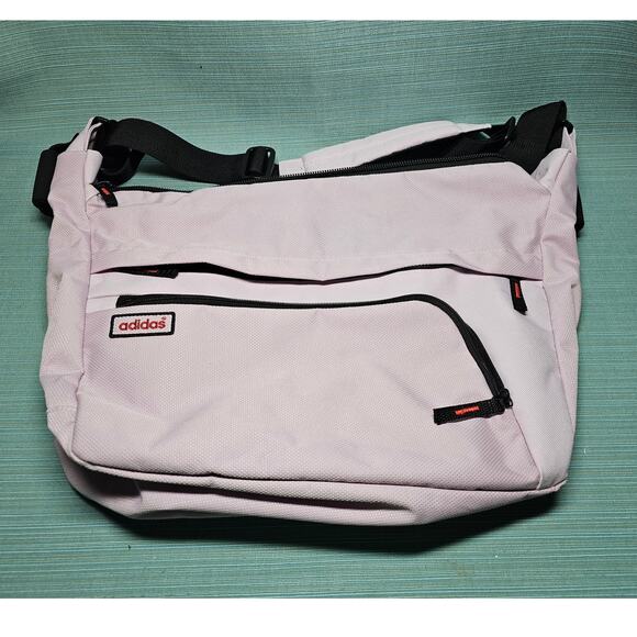 Adidias Messenger Bag Gray Strap EUC - Picture 1 of 6